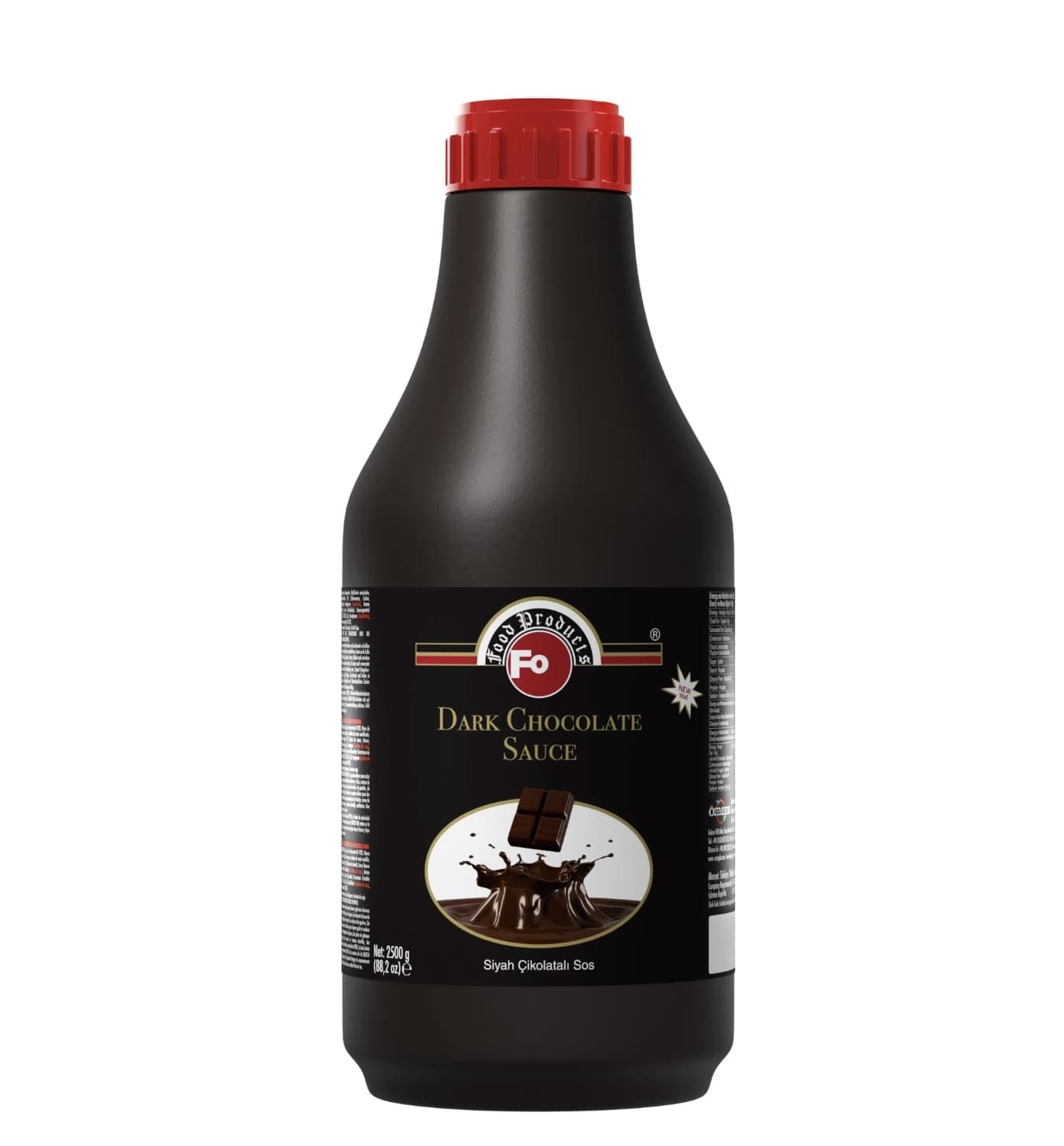FO Siyah Çikolatalı Profesyonel Sos 2,5 kg