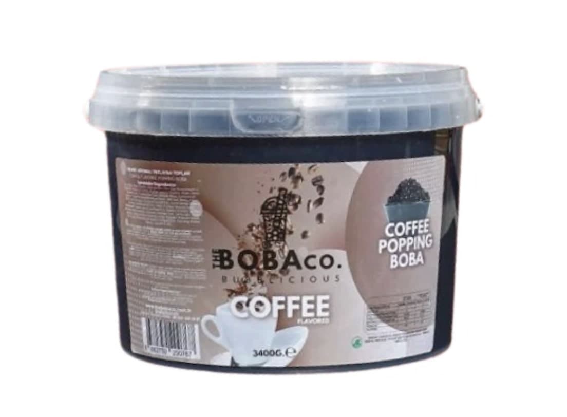 Bubble Tea Boba Kahve Aromalı 3,4kg