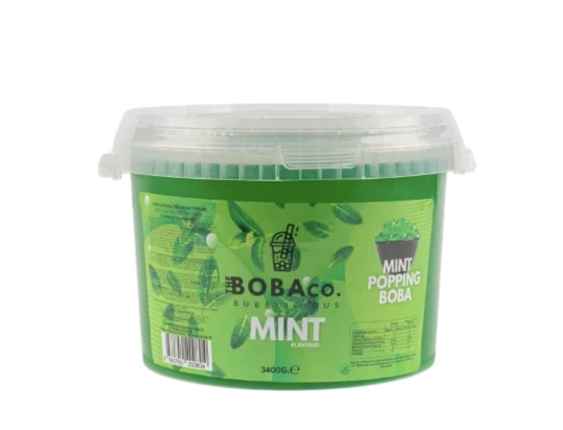 Bubble Tea Boba Nane Aromalı 3,4kg