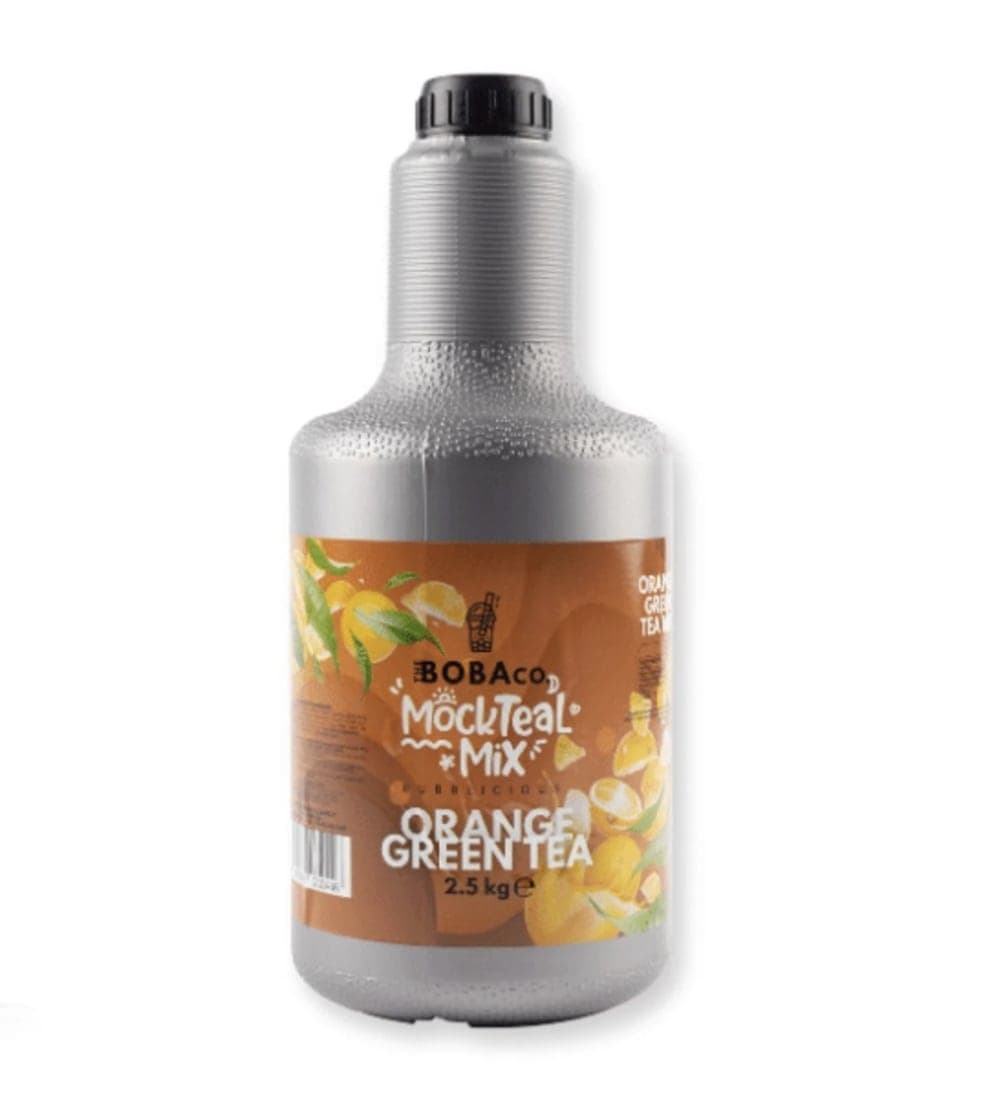 MockTeal Konsantre Çay Bazı Portakal ve Yeşil Çay Aromalı 2500ML