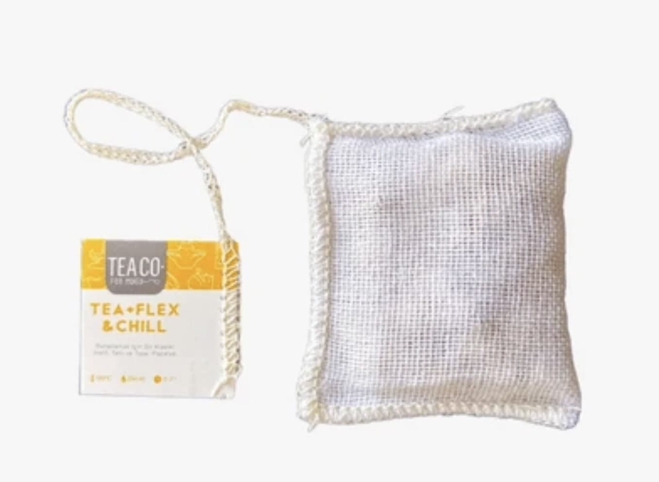 MÜSLİN ÇAY POŞETİ TEA + FLEX & CHILL – PAPATYALI BİTKİ ÇAYI 100x2gr