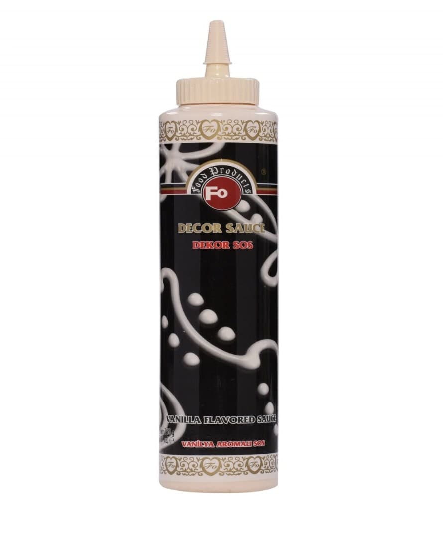 FO Vanilya Aromalı Dekor Topping Sos 750g